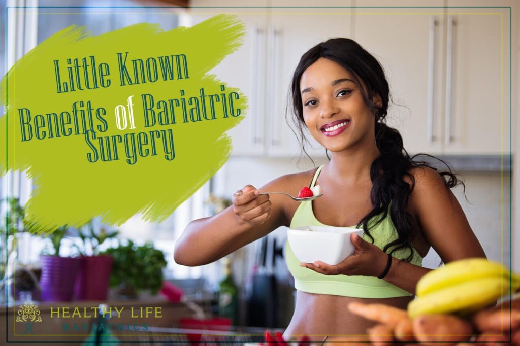 Little known benefits of bariatric surgery.