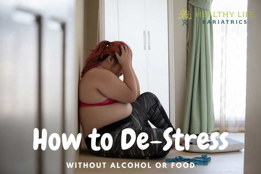 How to de-stress without alcohol or food.