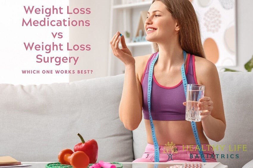 Weight Loss Medication vs Bariatric Surgery