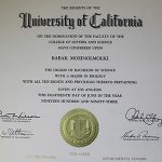 University of california awards.