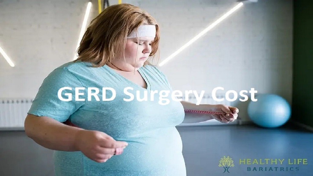 A woman undergoes GERD surgery and is curious about the cost.