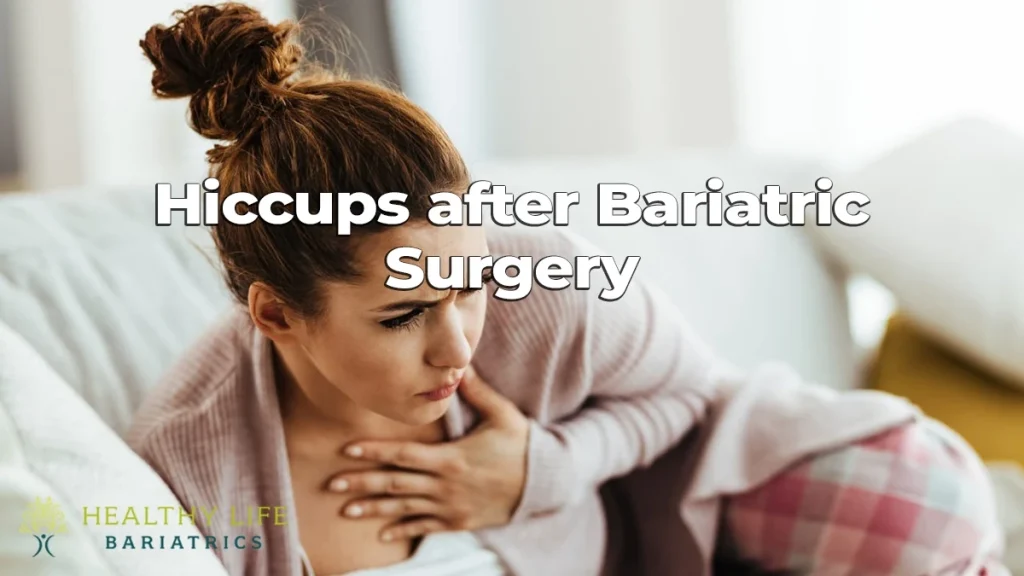 Hiccups after bariatric surgery.