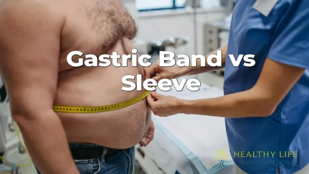 Gastric band vs sleeve.